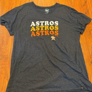 47 Brand Navy Blue Astros T-Shirt